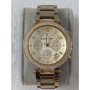 Michael Kors Parker MK5354 Women's Watch Gold Stainless Steel Chronograph Quartz